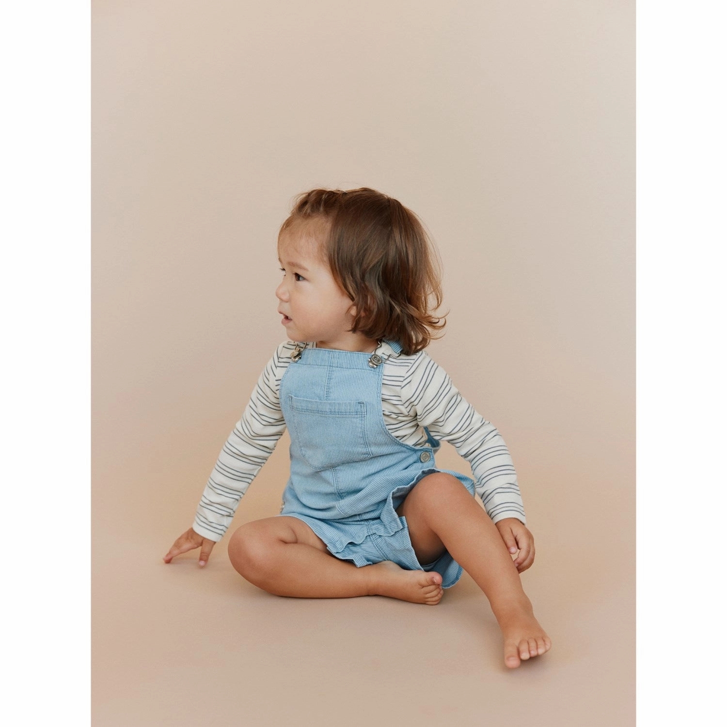 UVProtectiveLayer Non Irritating Seams Sofie Schnoor Blue Denim Stripe Dereksb Overalls