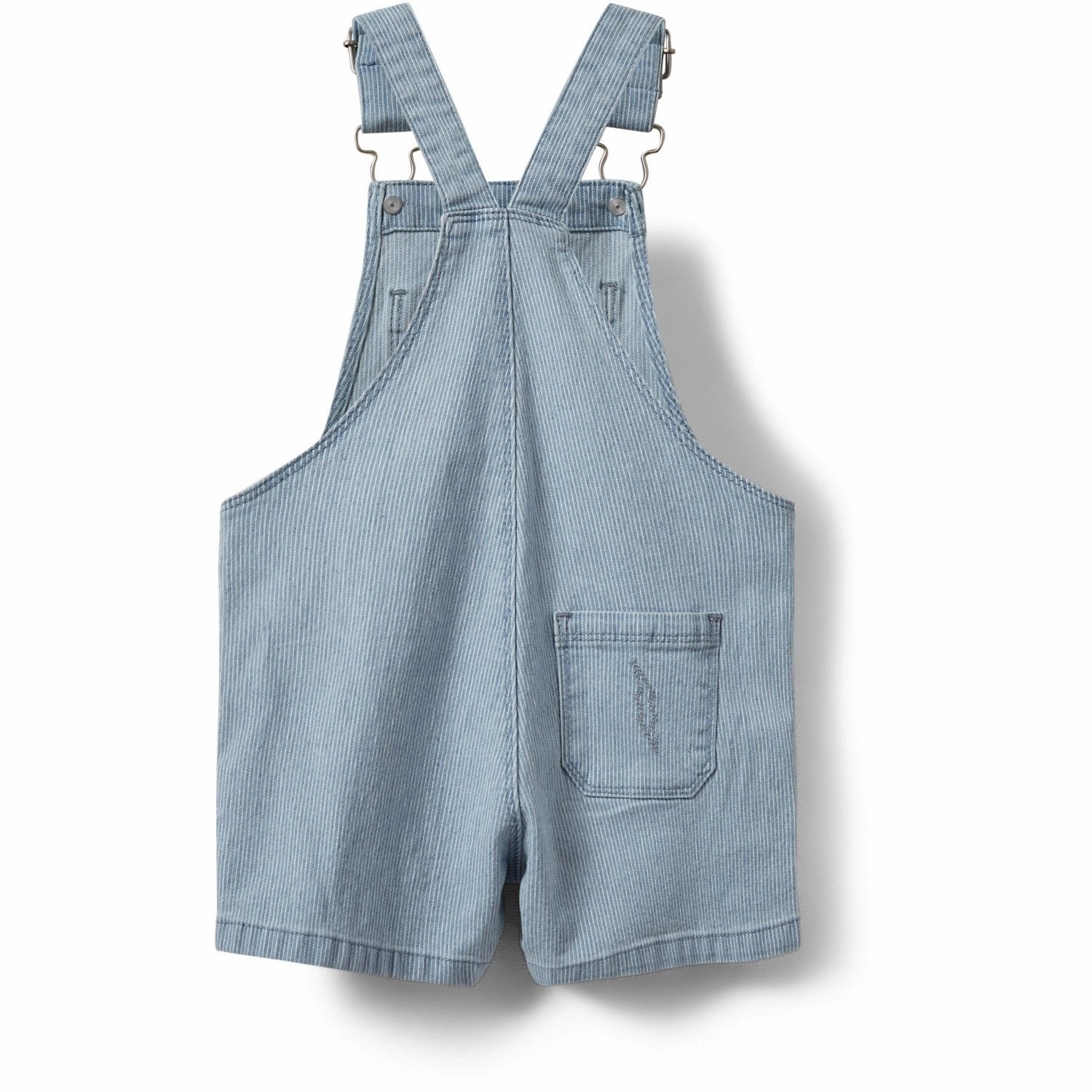 Sofie Schnoor Blue Denim Stripe Dereksb Overalls Fashionable Waist