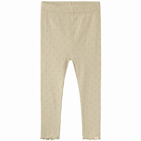 Stay Active Lil'Atelier Moss Gray Gago Fia Slim Leggings