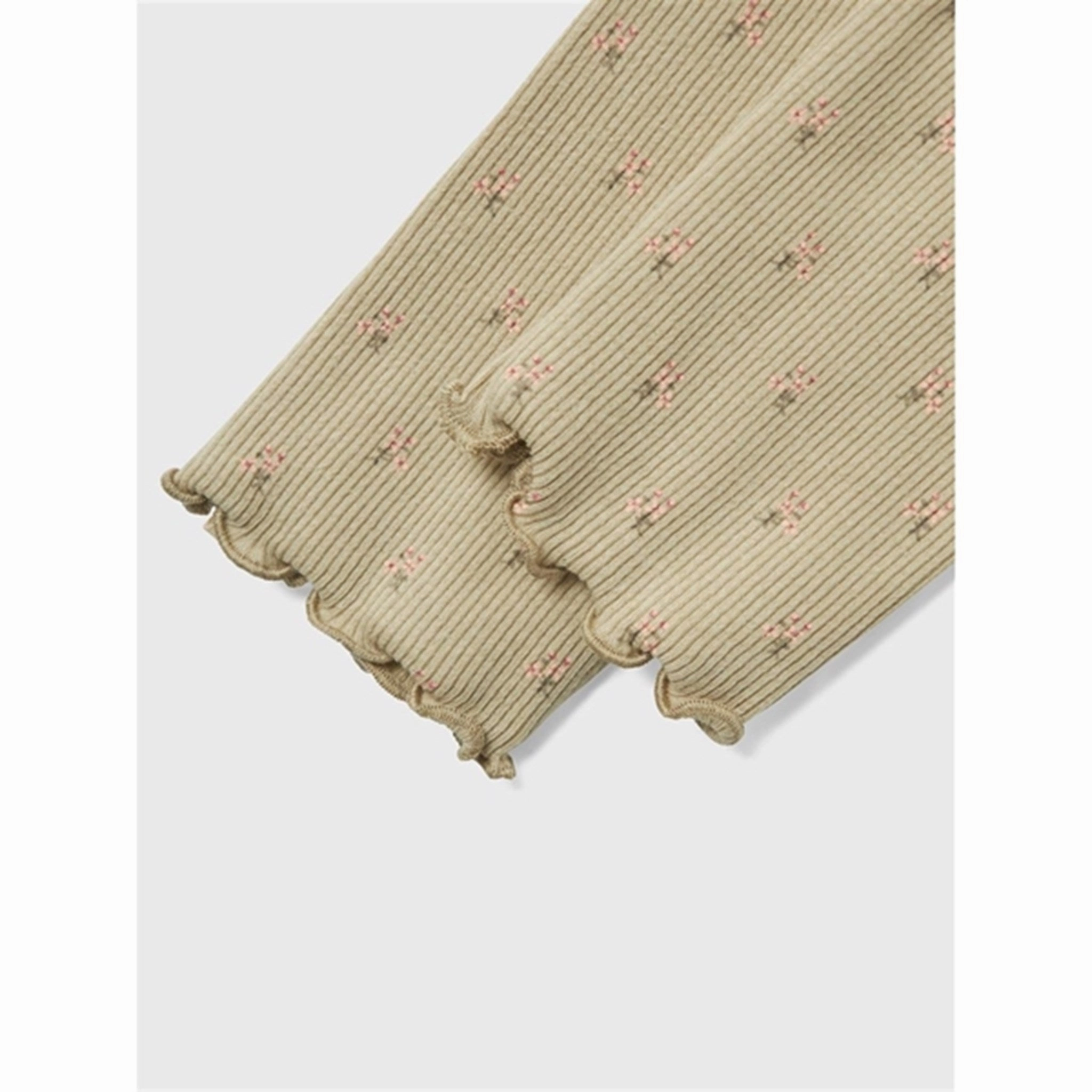 Casual Comfort Feel Good Lil'Atelier Moss Gray Gago Fia Slim Leggings