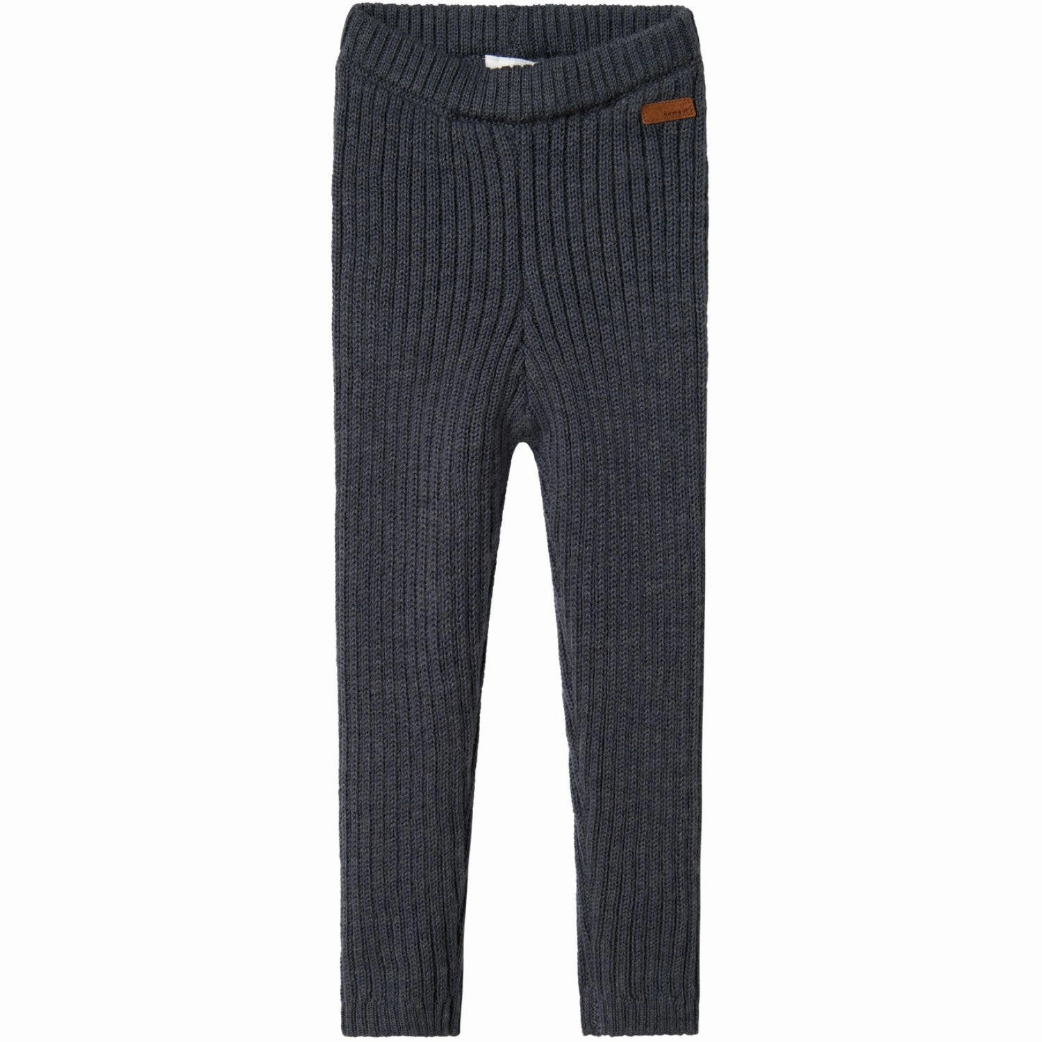 Name It Ombre Blue Wriss Wool Knit Long Johns Smooth Feel