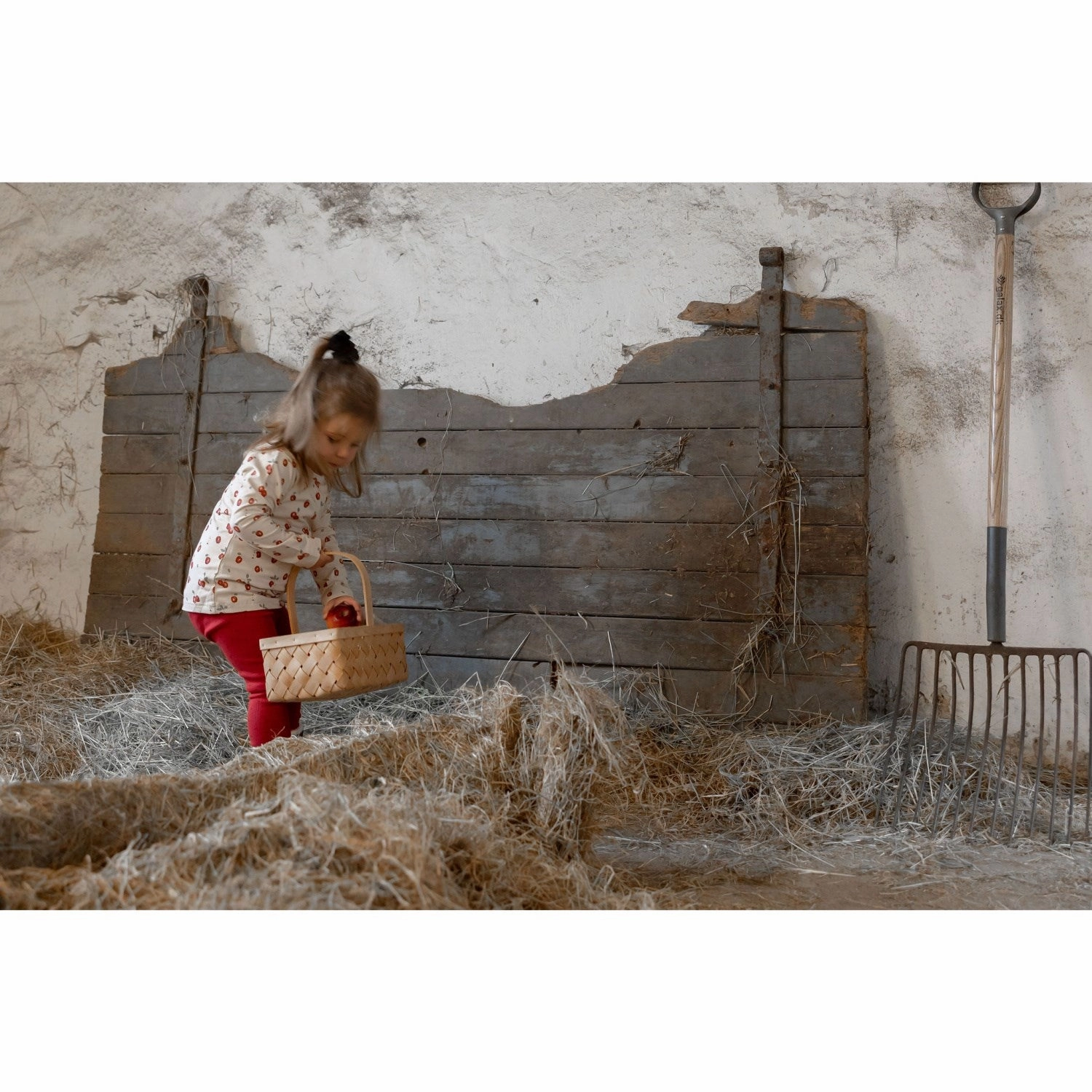 Petit Piao Chili Pepper Dot Leggings Modal Dot Motion Fabric Neutral Color