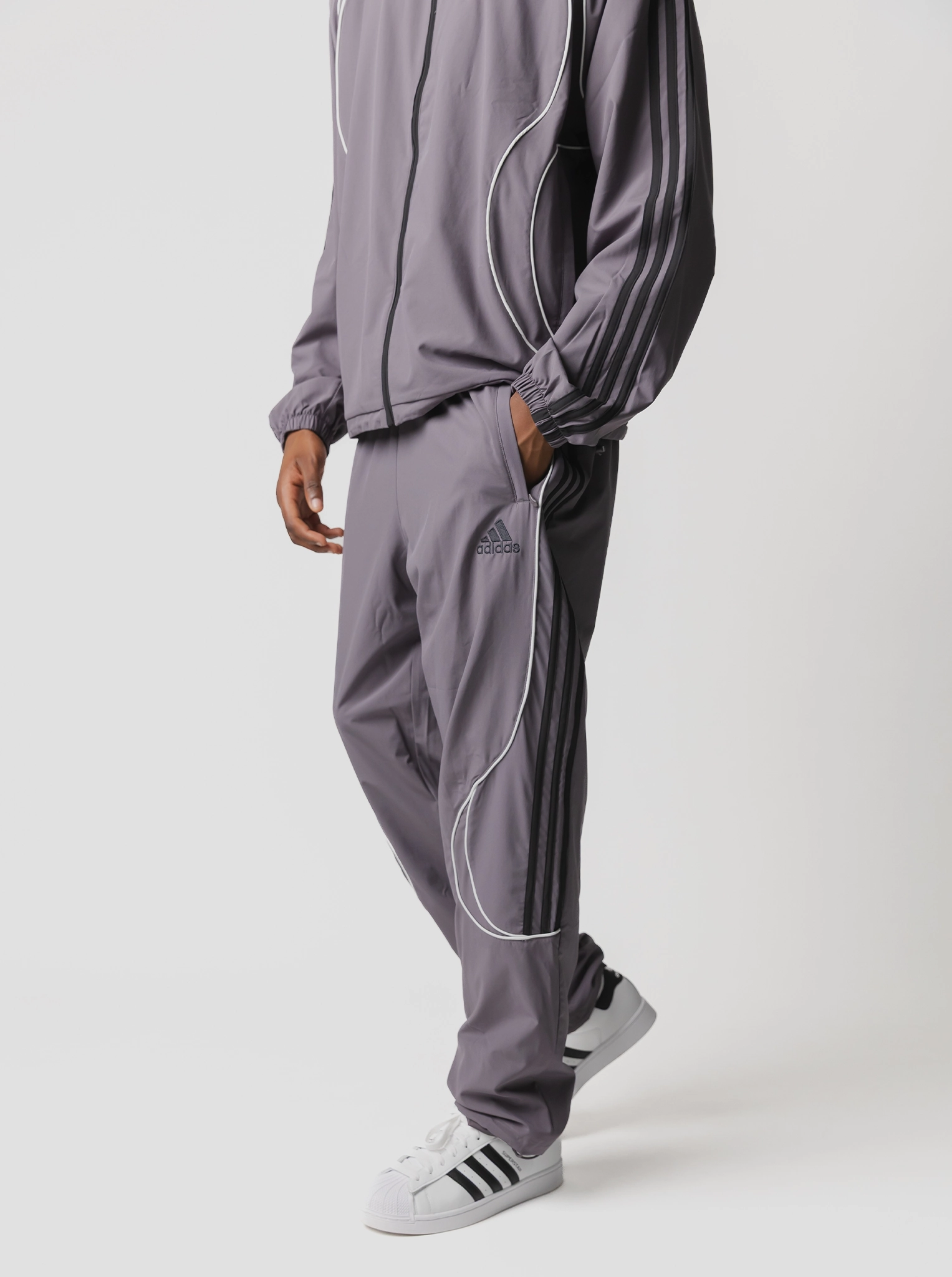 Contoured Panel Design Teamgeist Tracksuit Bottoms