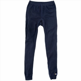 Joha Leggings Wool Navy Minimalist Style Morning Stretch Wrinkle Resistant