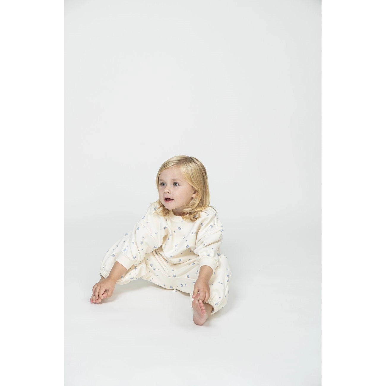 High-performance FullZipClosure Sofie Schnoor Antique White Sweatpants