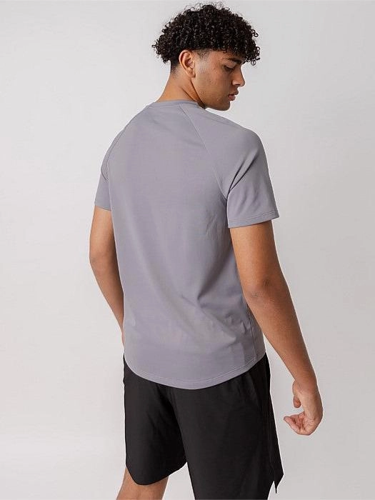 Performance Tee in Steel Smart Fashion
