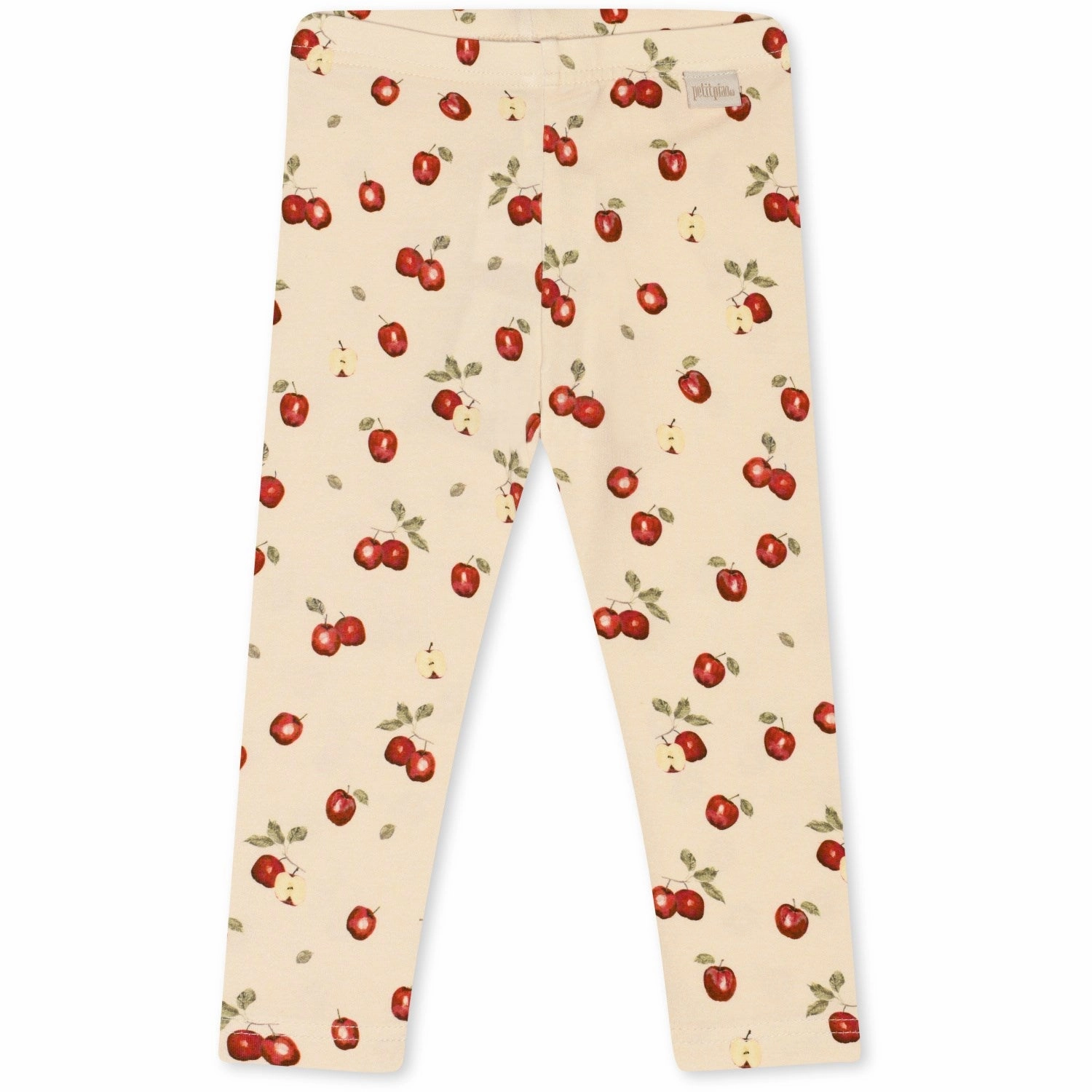 Petit Piao Apple Aop Leggings Printed Effortless Comfort Outdoor Lover Home Lounge