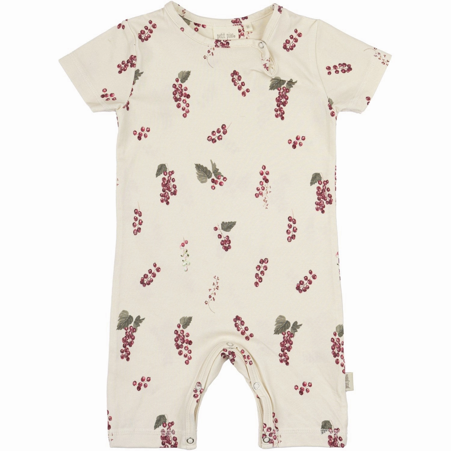 New Training Office Street Petit Piao Berry Summer Romper S/S Printed