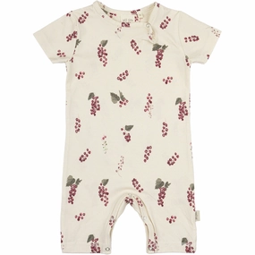 Petit Piao Berry Summer Romper S/S Printed Comfy Relax Vivid Men