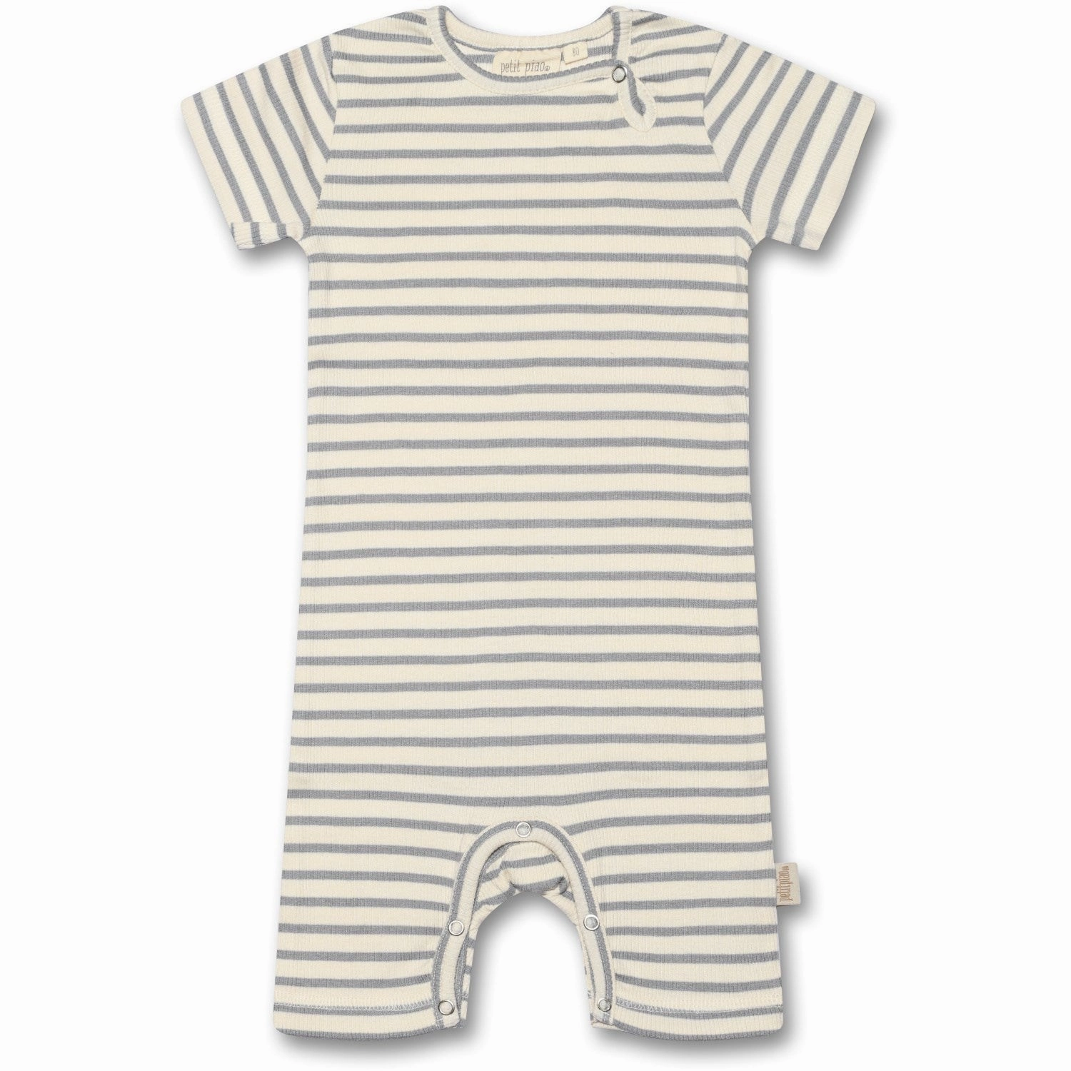 Event Shopping Petit Piao? Blue Mist Summer Suit Modal Striped