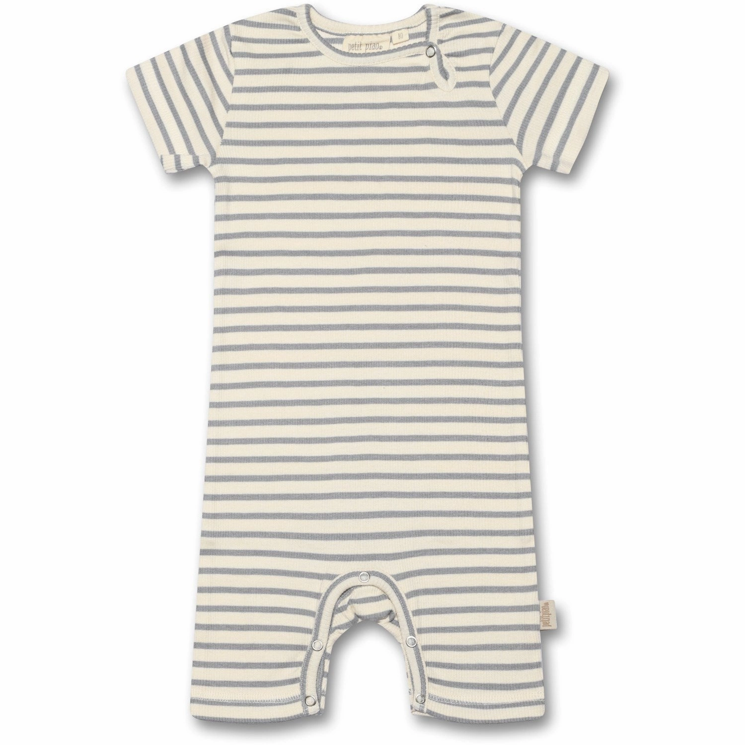 Daily Vivid Petit Piao? Blue Mist Summer Suit Modal Striped