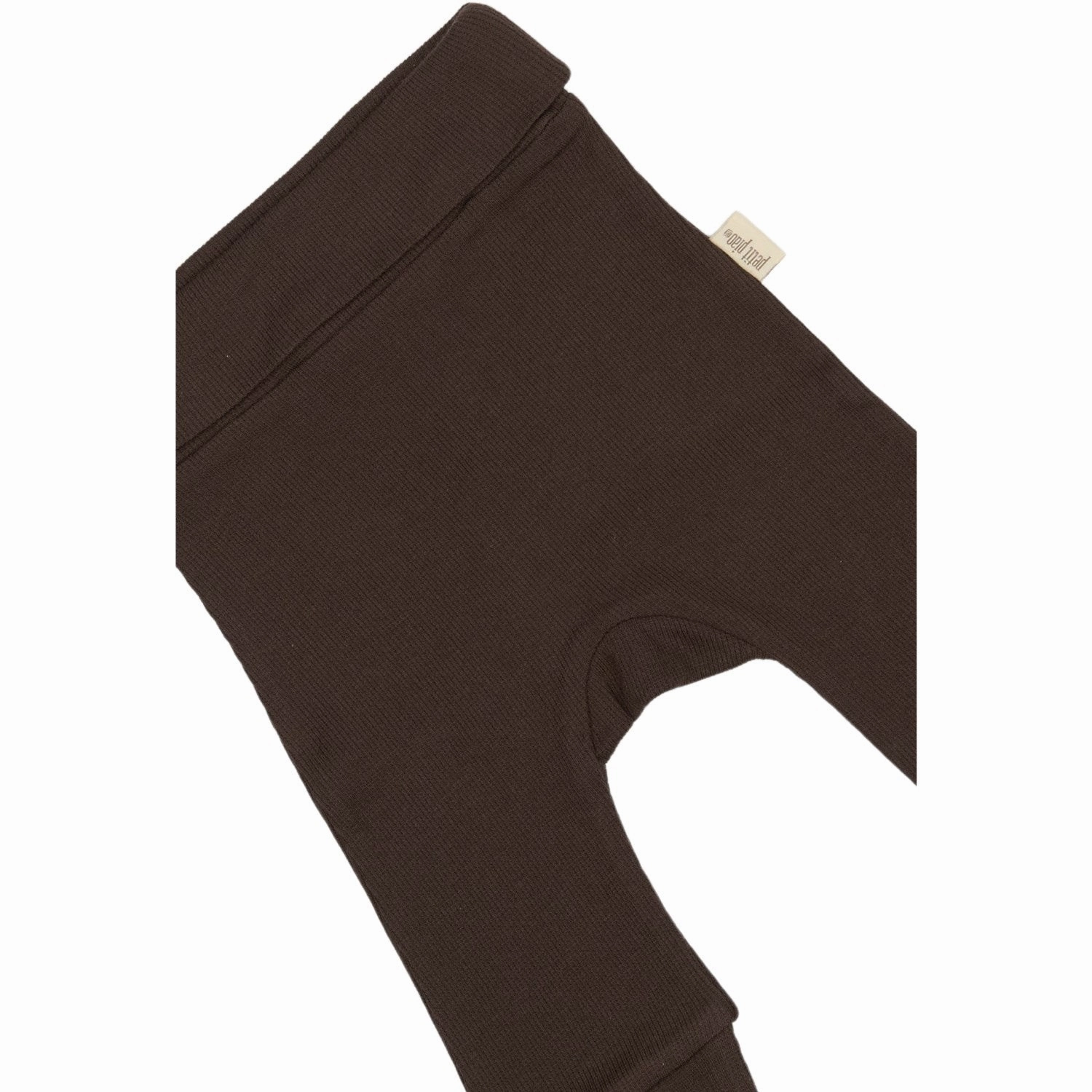 Non Irritating Seams Morning Stretch Tall Fit Petit Piao Coffee Bean PPDi Fold Leggings NOOS