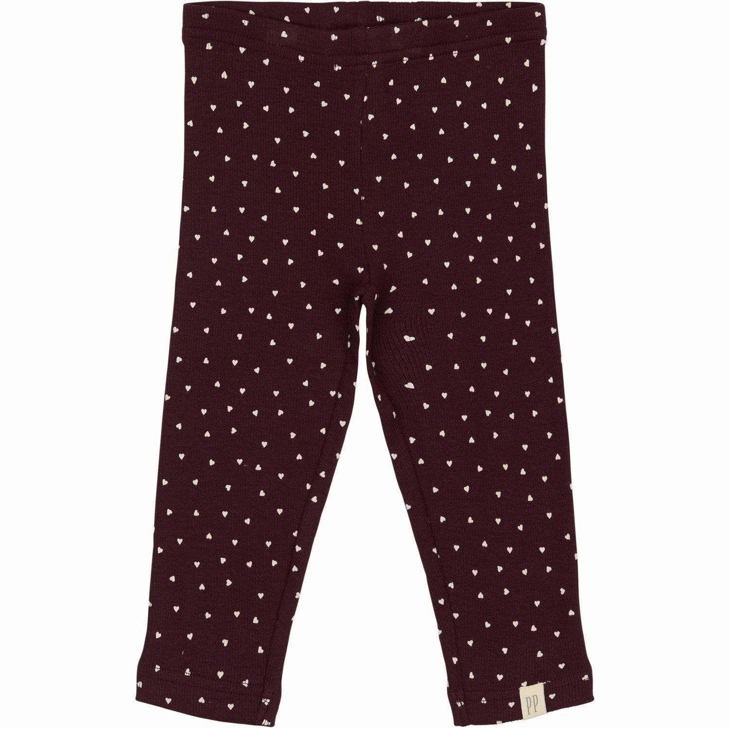 All-day Comfort Everyday Look Petit Piao Dark Grape/White Legging Modal Heart
