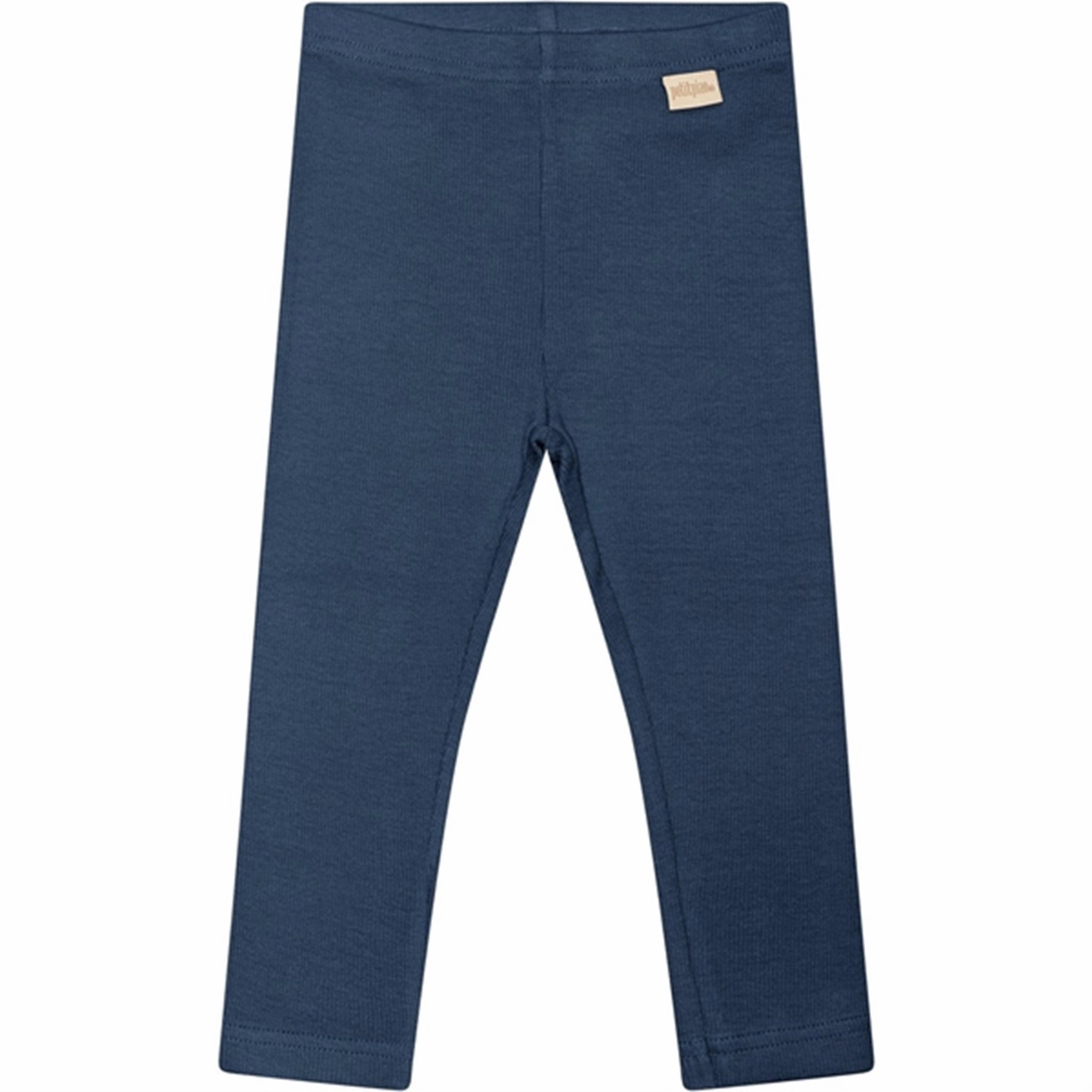 Reinforced Hemline Petit Piao? Denim Blue Leggings Modal