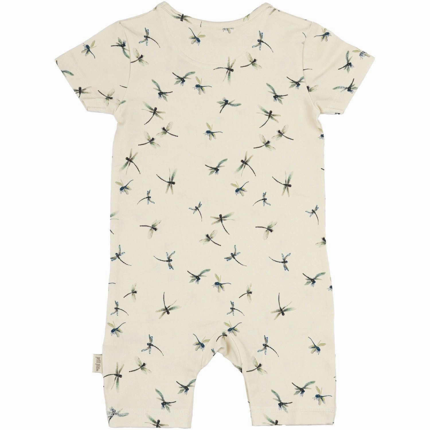Breathable Stretch Petit Piao Dragonfly Summer Romper S/S Printed