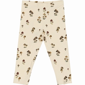 Petit Piao Fungi Legging Printed Flexible Waist
