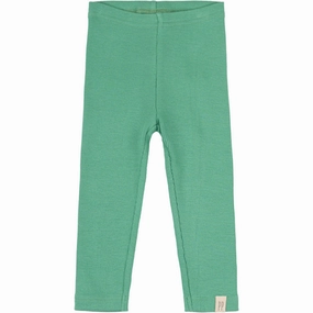 Soft Grip Chic Look Petit Piao Green Spruce Leggings Modal