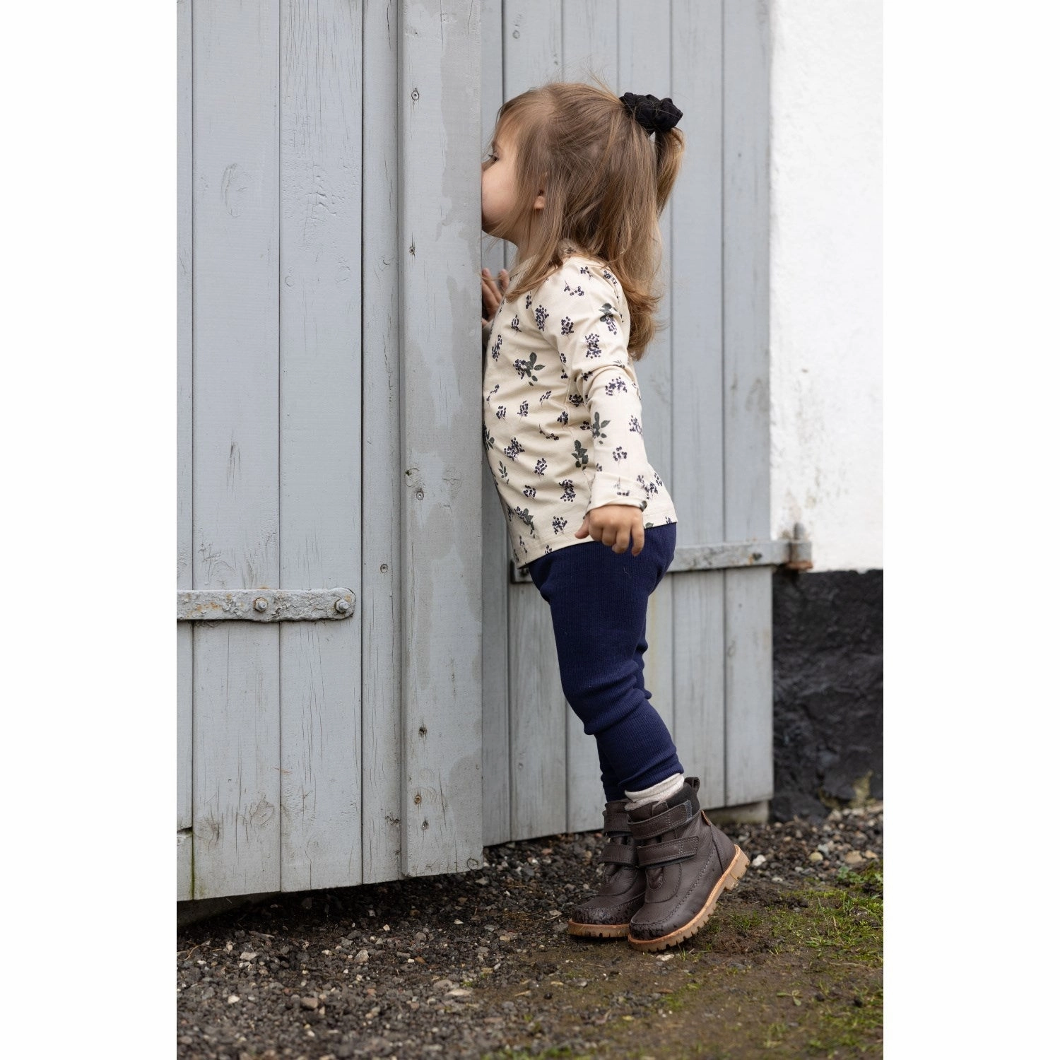 Low Profile Petit Piao Indigo Plum Leggings Modal