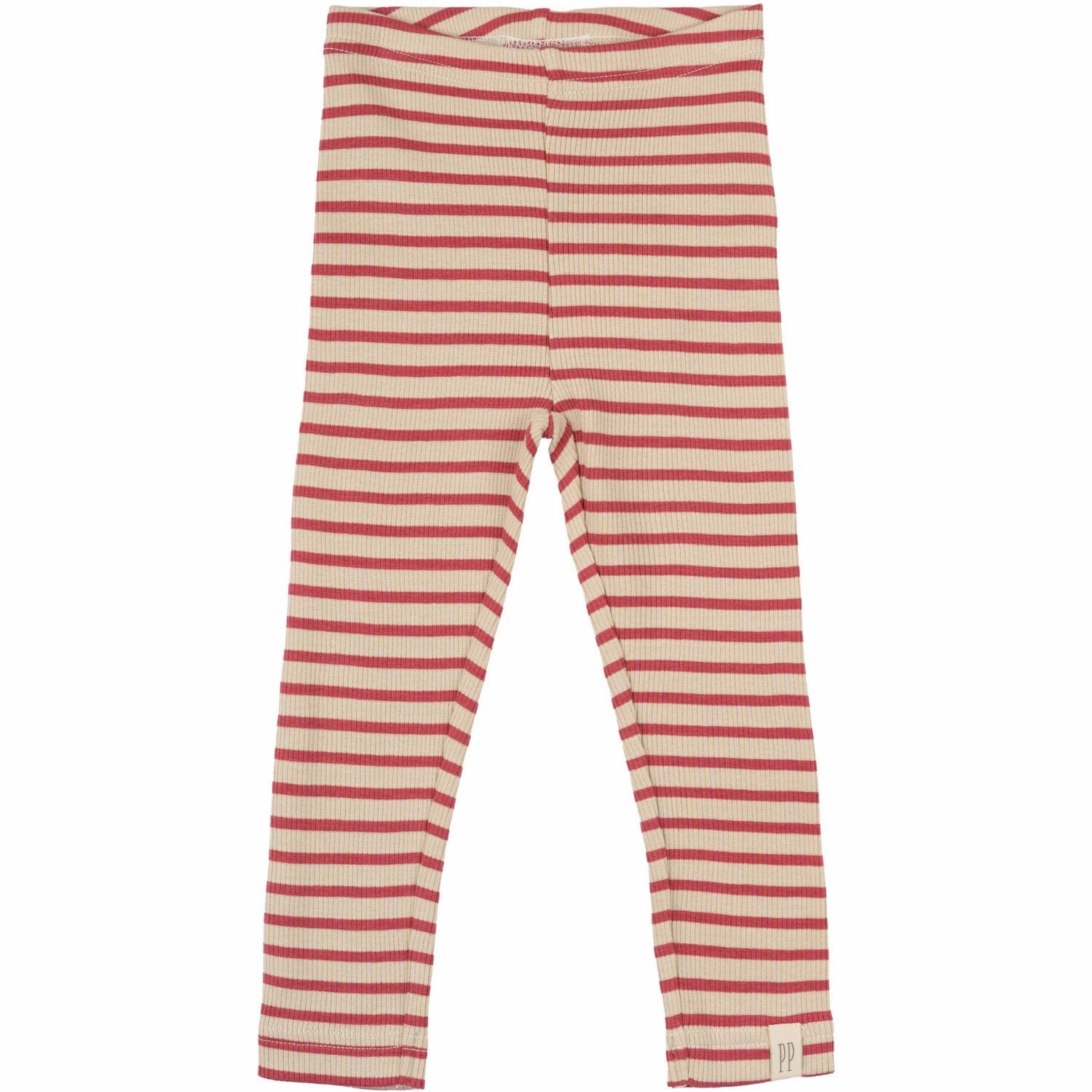 Relaxed Layers Petit Piao Light Berry/Dark Off White Leggings Modal Striped