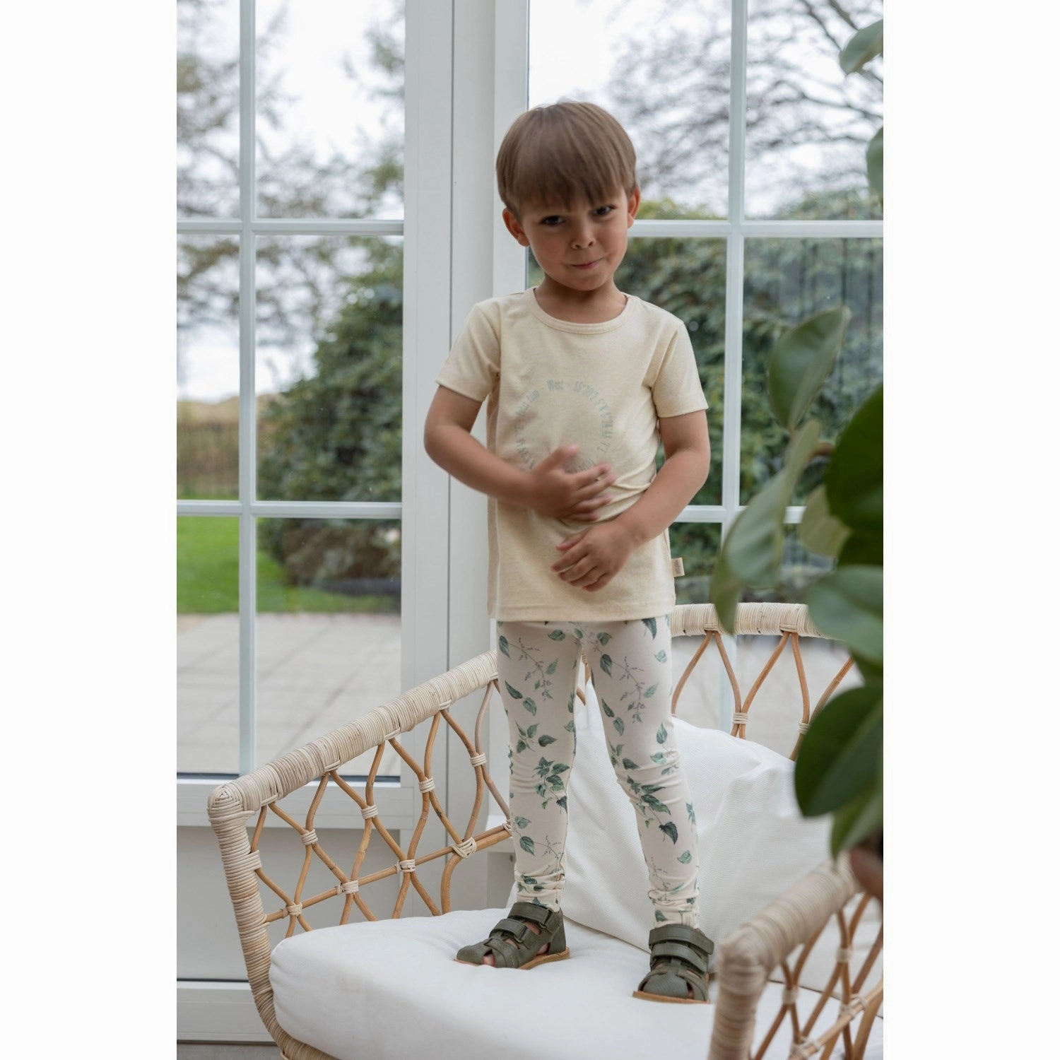 Petit Piao Nettle Leggings Printed Pro Athlete Breathable Fabric