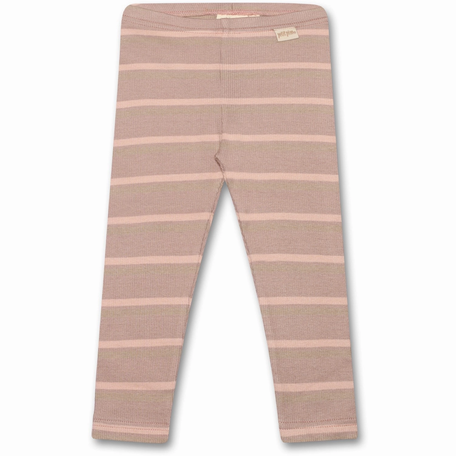 Petit Piao Rose Fawn Leggings Modal Two Striped Comfortable fit Chic Comfort Wear