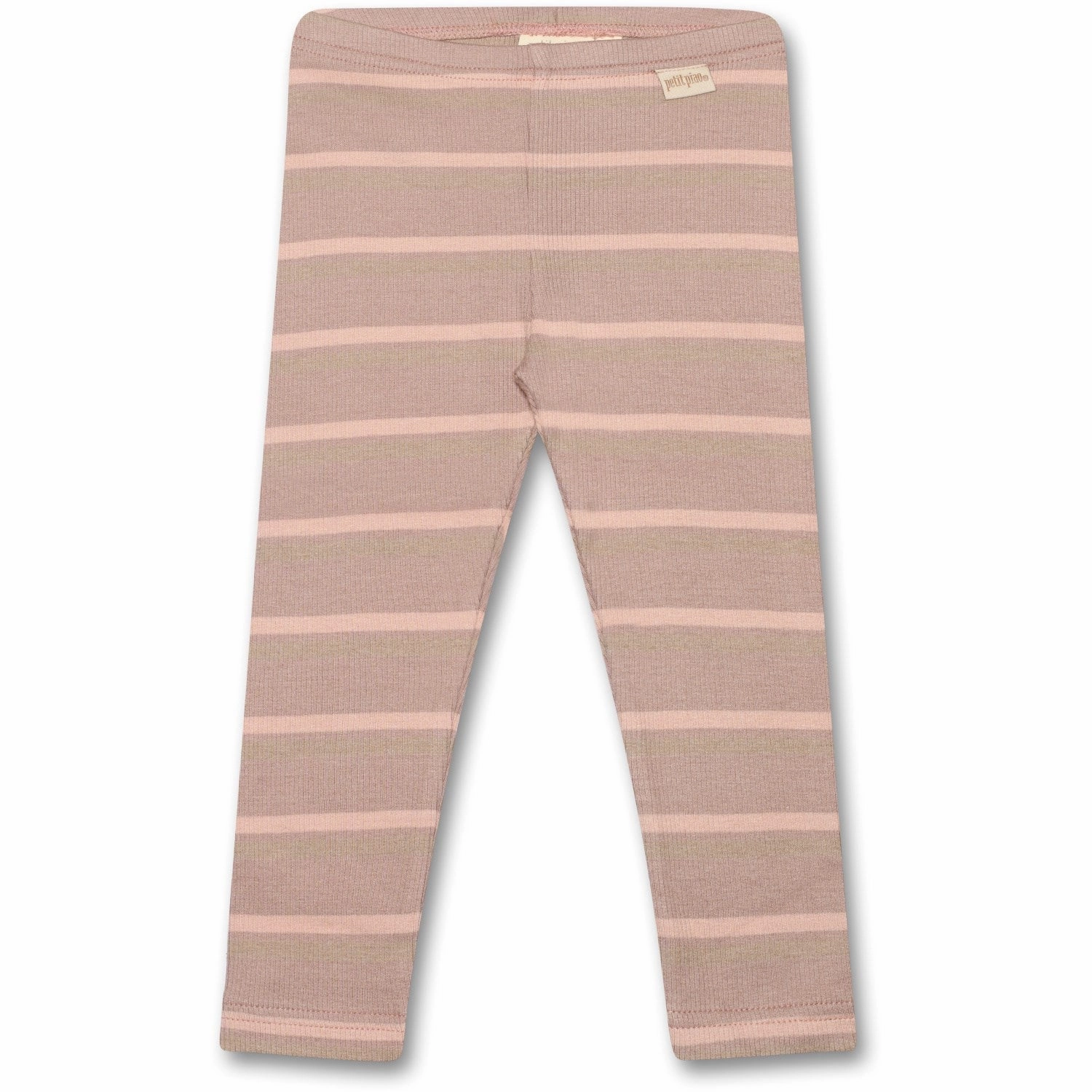 Chic Comfort Wear Petit Piao Rose Fawn Leggings Modal Two Striped