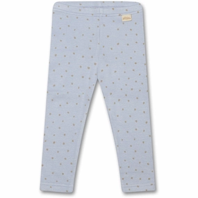 Petit Piao Spring Blue Leggings Modal Dot Soft Grip