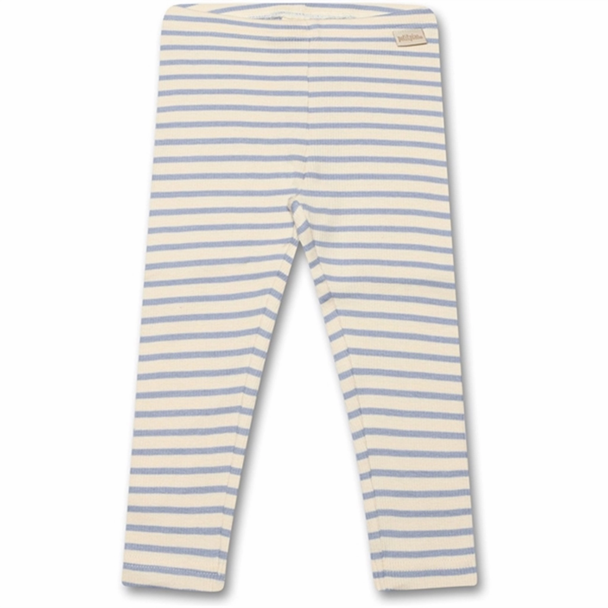 Non-Restrictive Fit Gym Comfort Petit Piao? Spring Blue Leggings Modal Striped