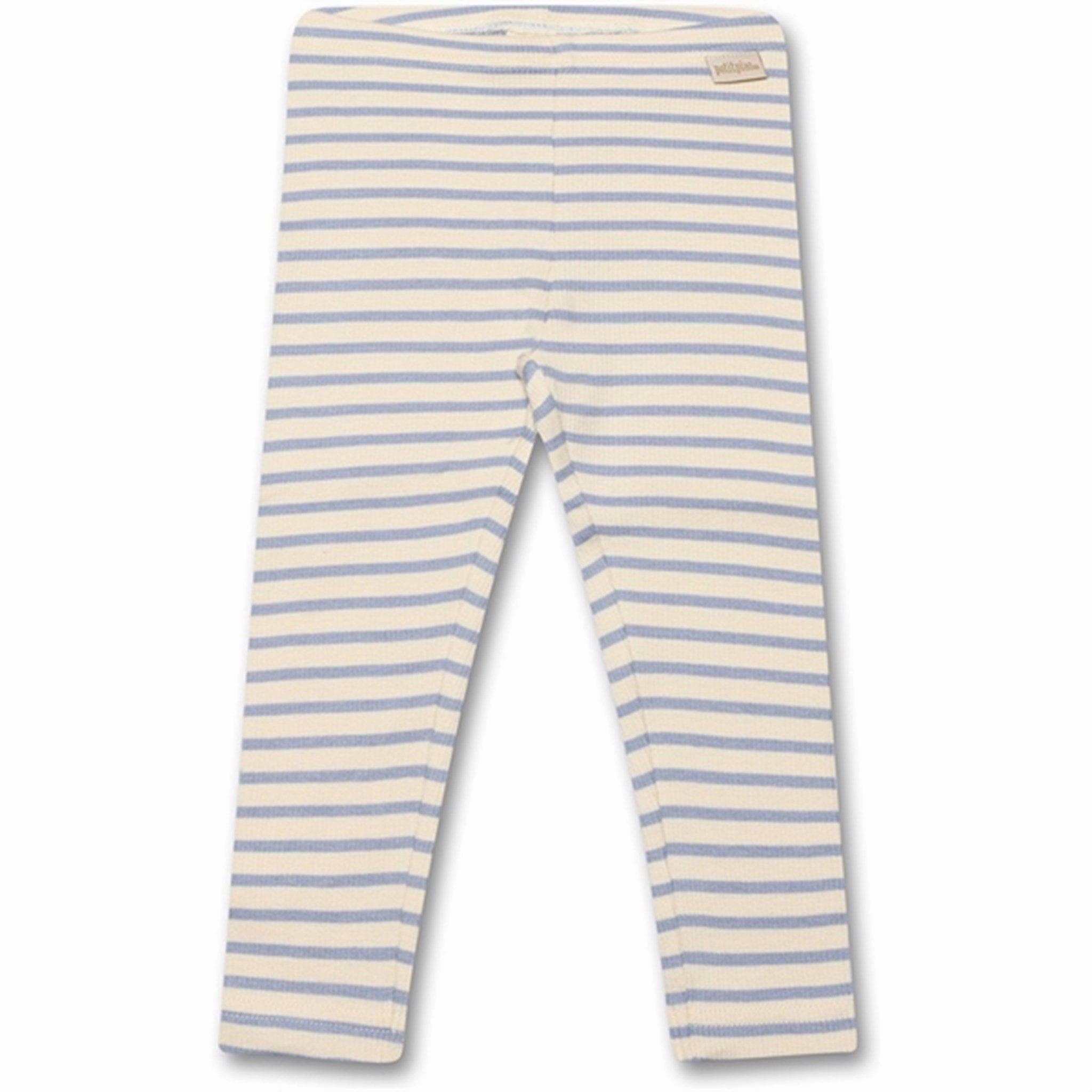 Petit Piao? Spring Blue Leggings Modal Striped Everyday Wear