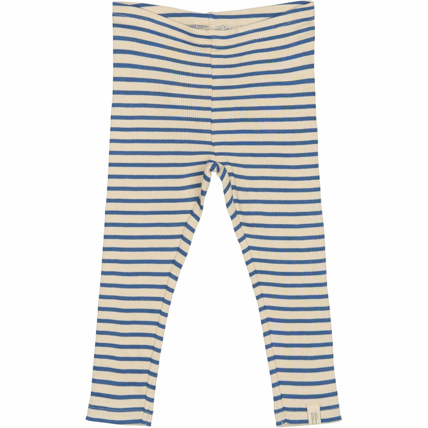 Flex Fit Friction Resistant Petit Piao True Navy/off White Legging Modal Striped