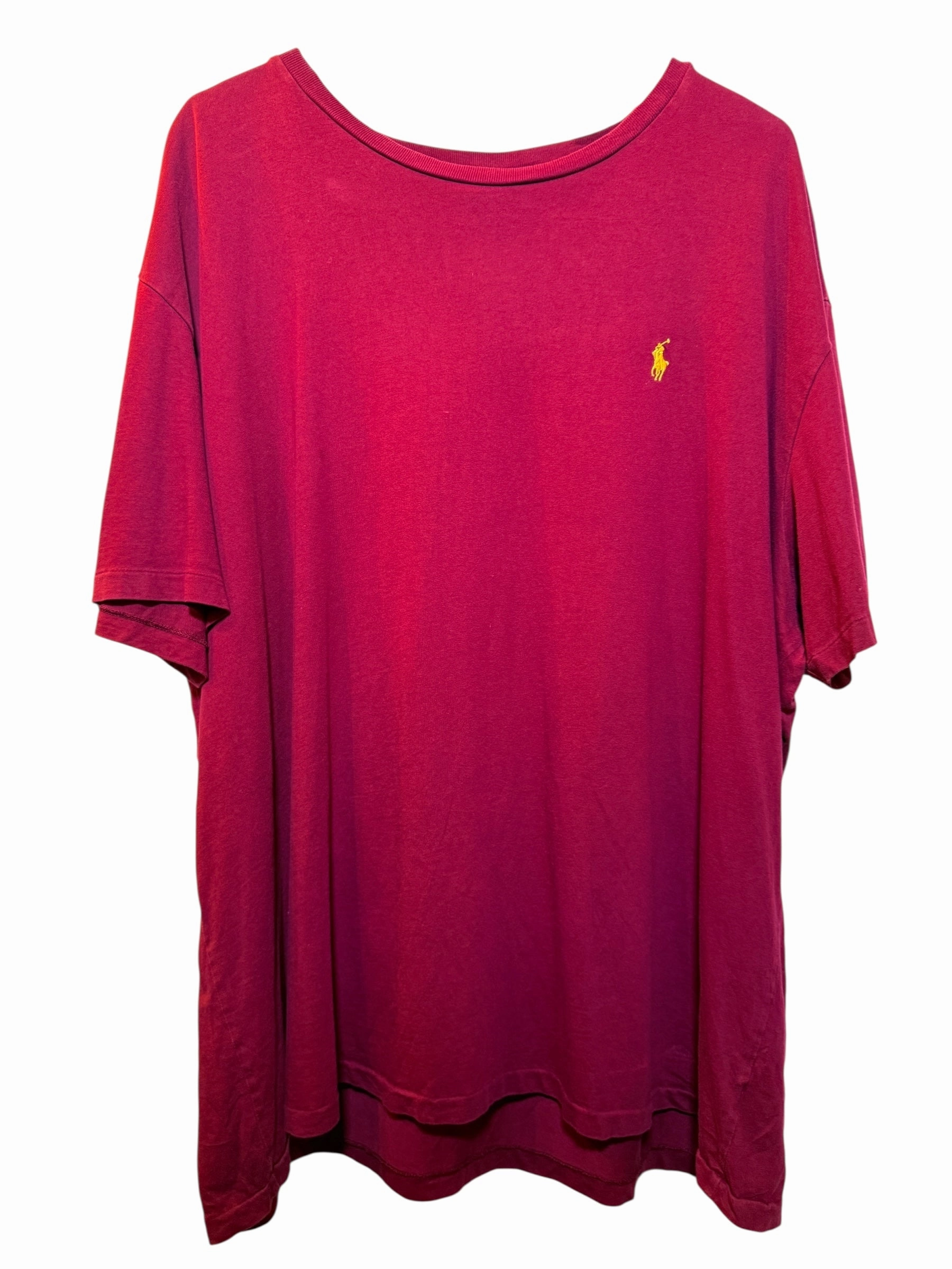 Polo Ralph Lauren Mens Red T Shirt (Size XL) Chill Style