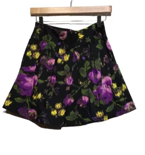 Pleated Flower Patterned Skirt (Size S) men's fashion