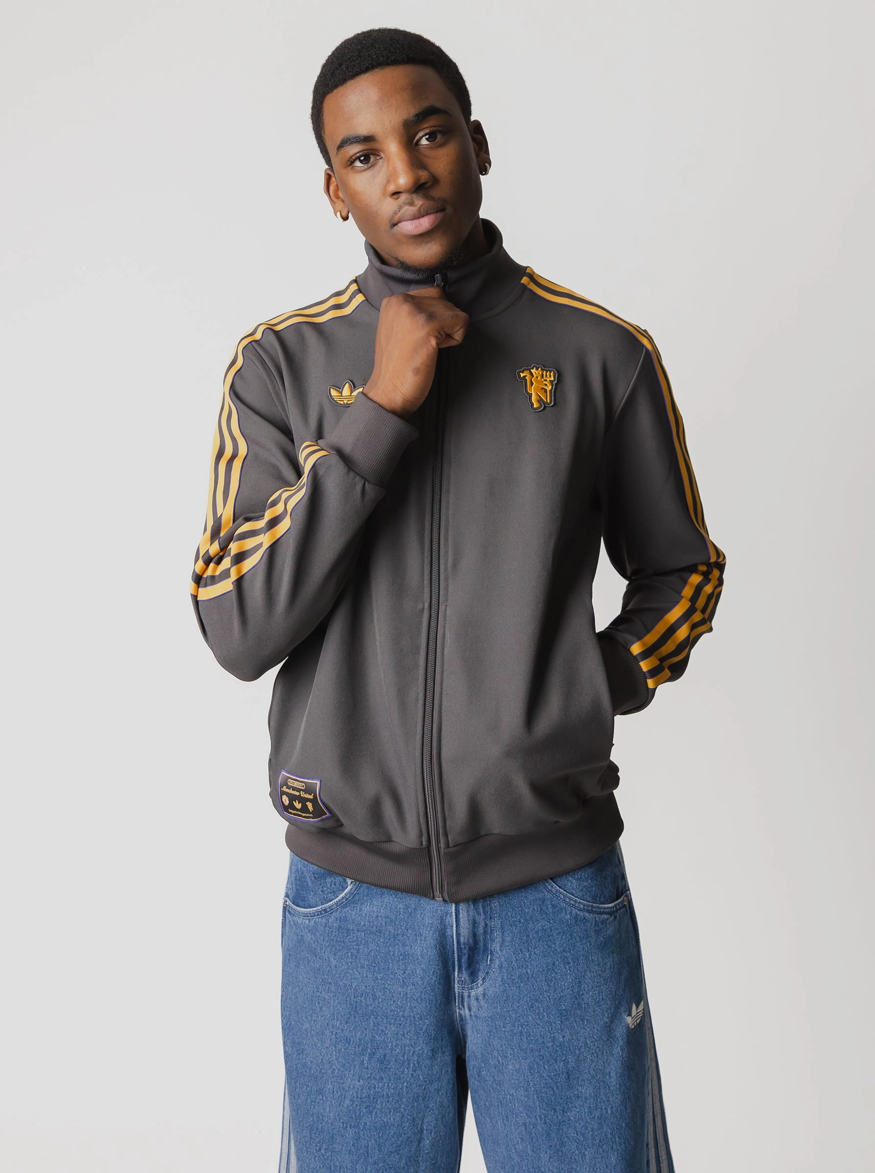 Manchester United Icon Track Top Winter Essentials