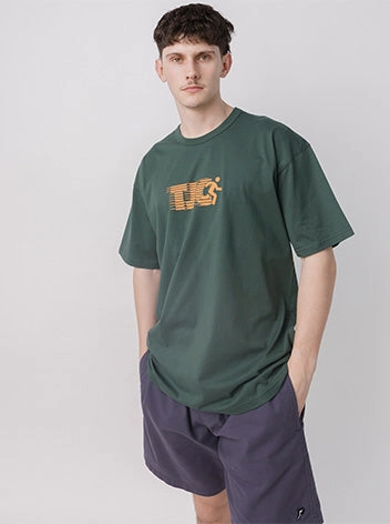 Premium Cotton Blend Cozy Layer Race Graphic Tee