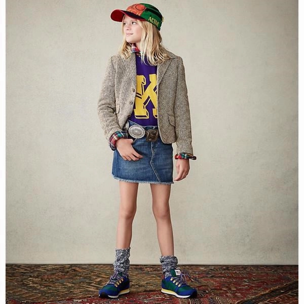 Polo Ralph Lauren Girls Bales Wash Skirt Fashion Details