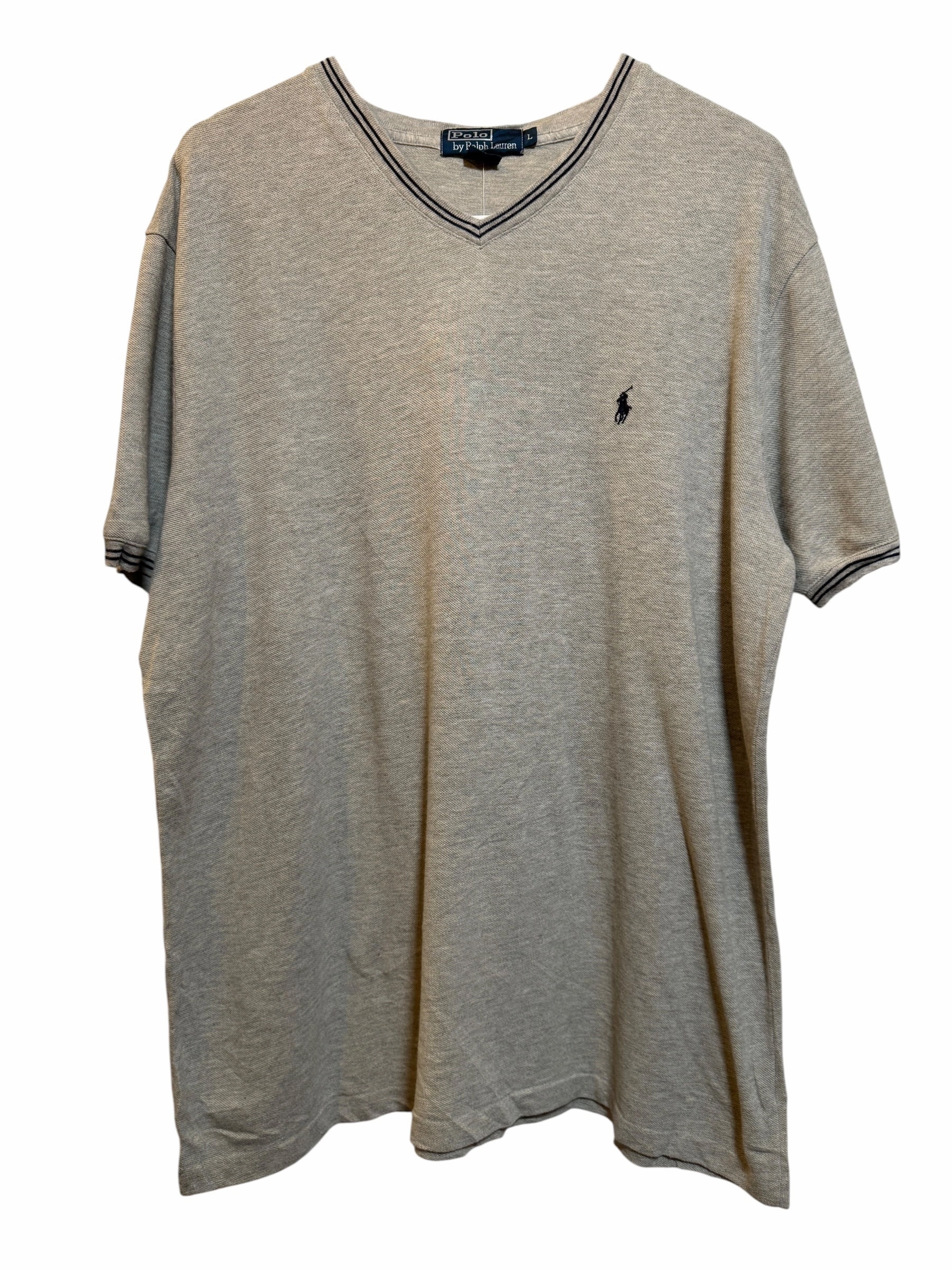 Polo Ralph Lauren Mens Grey T Shirt (Size L) Soft Material