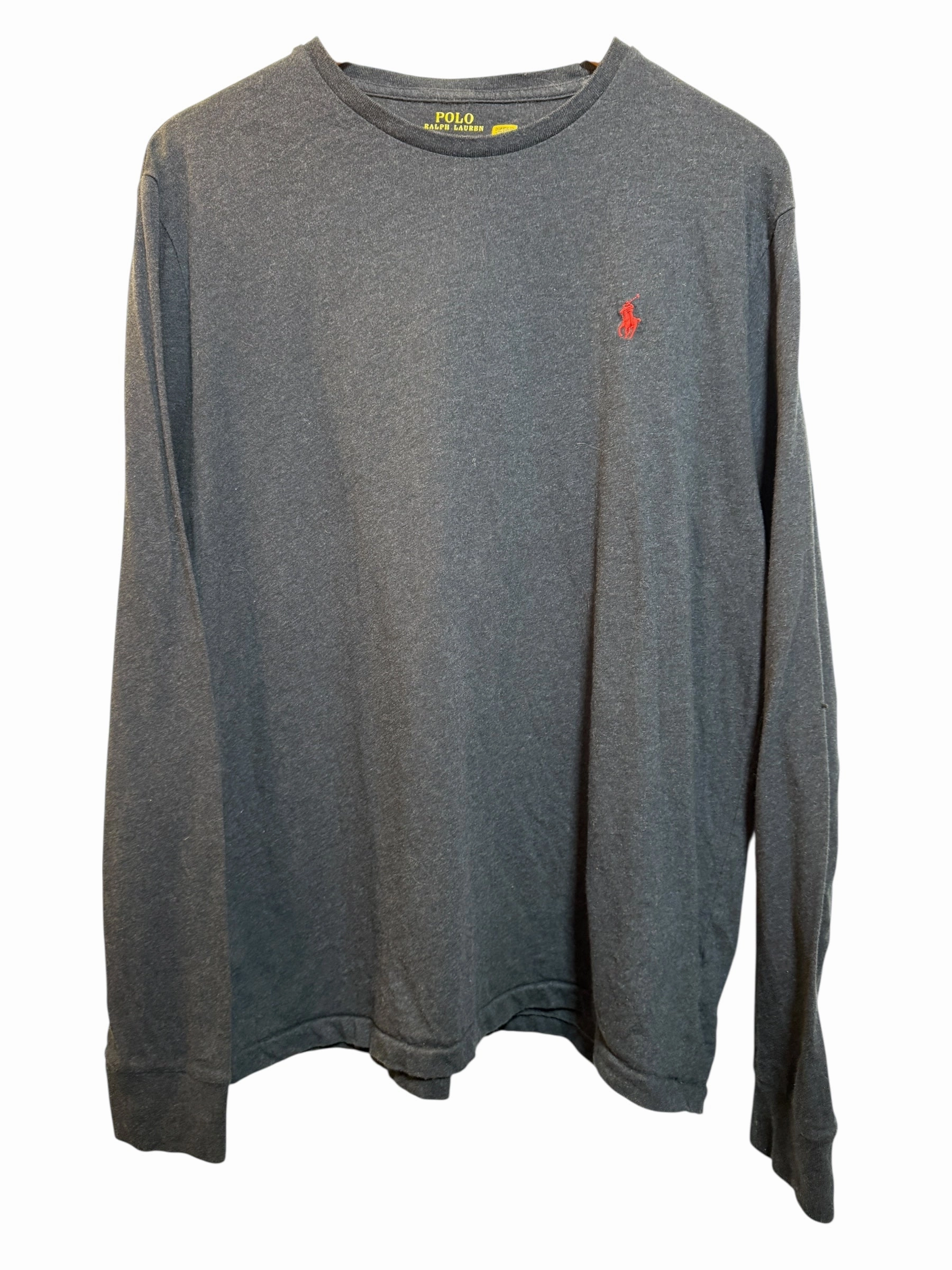 Polo Ralph Lauren Mens Navy Longsleeve Top (Size L) Light Weight