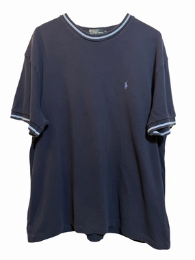 Polo Ralph Lauren Mens Navy T Shirt (Size XL) Street Casual Look