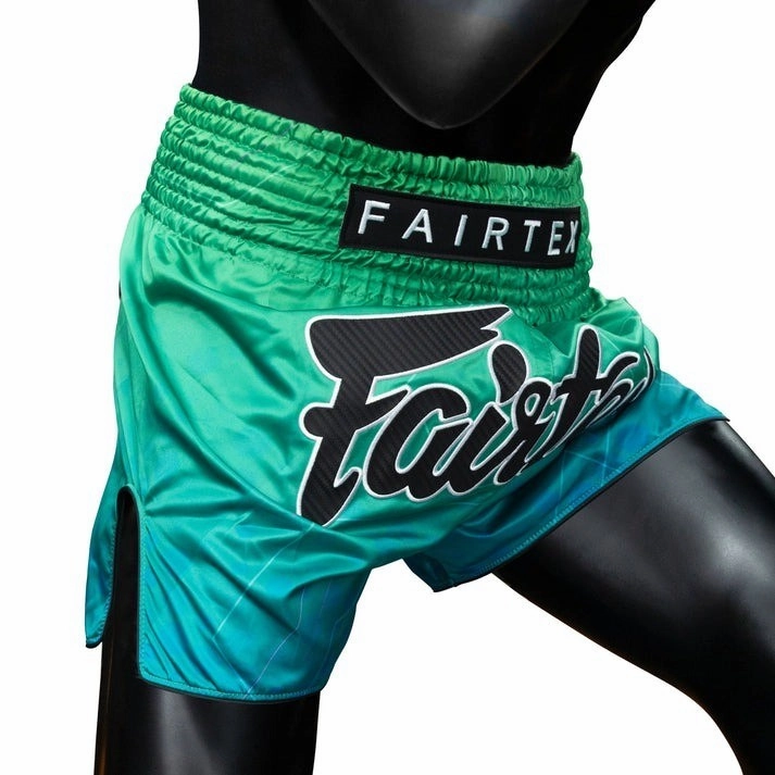 Fairtex Quantum Muay Thai Shorts BS1953 Green Everyday Outfit
