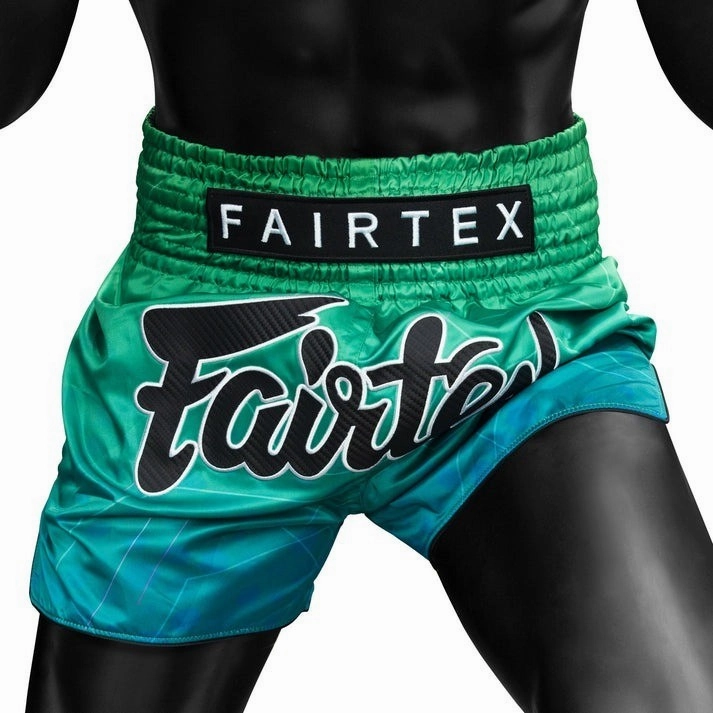 Temperature Regulating Blend Fairtex Quantum Muay Thai Shorts BS1953 Green