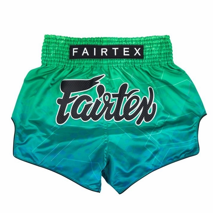 Fairtex Quantum Muay Thai Shorts BS1953 Green Snag Free Fabric