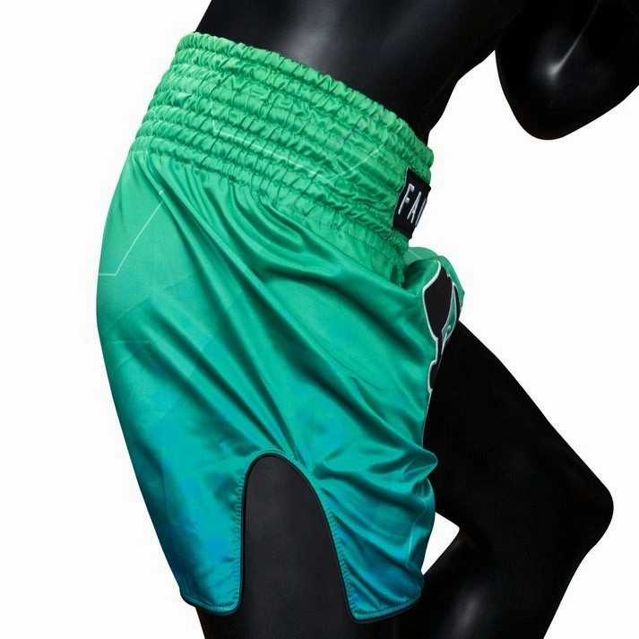 Fairtex Quantum Muay Thai Shorts BS1953 Green Socks