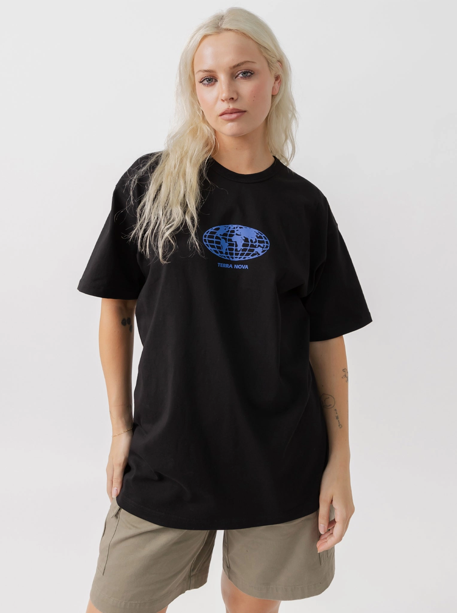 Essential Layer Globe Logo Graphic Tee