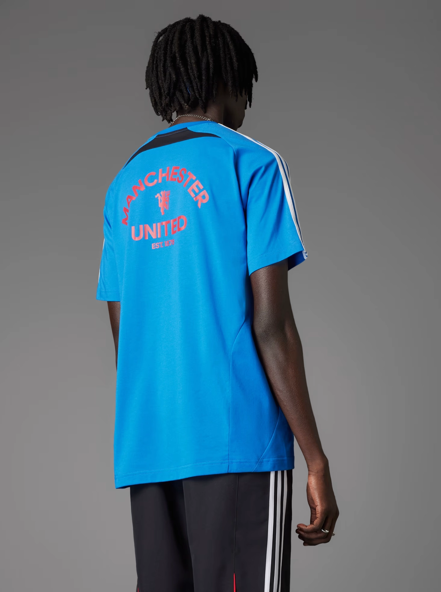 Unique Design Stretchable Collar Band Manchester United UBP Tee