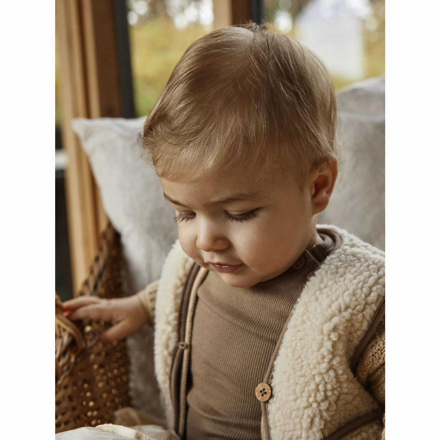 Modular Layering Compatibility Lil'Atelier Birch Jono Sherpa Vest