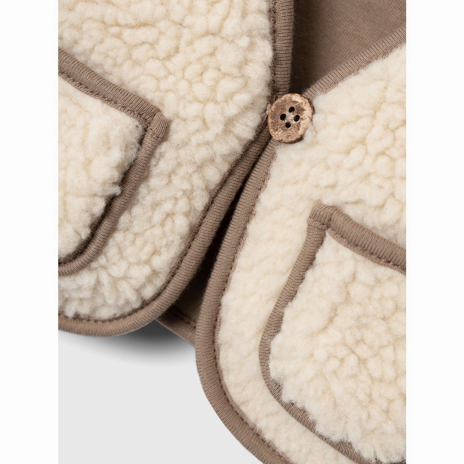 Hobby height Lil'Atelier Birch Jono Sherpa Vest