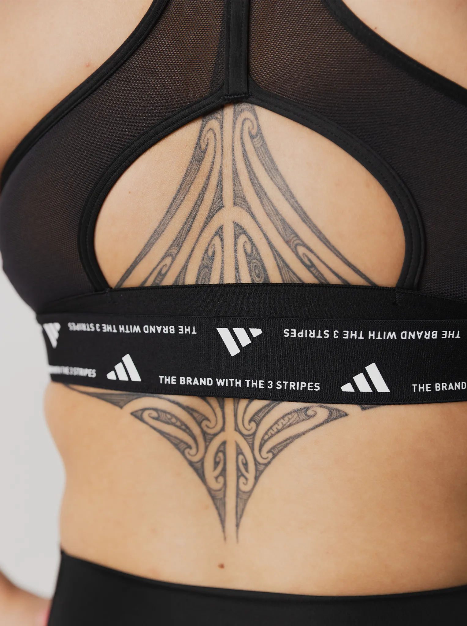 Powerreact Training Medium-Support Bra Stretch Recovery Fabric Camouflage