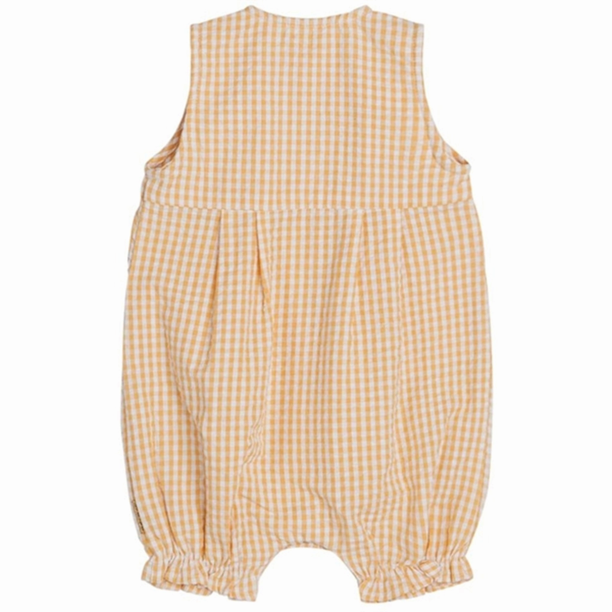 Hust & Claire Baby Maike Romper Ochre Fancy Comfy