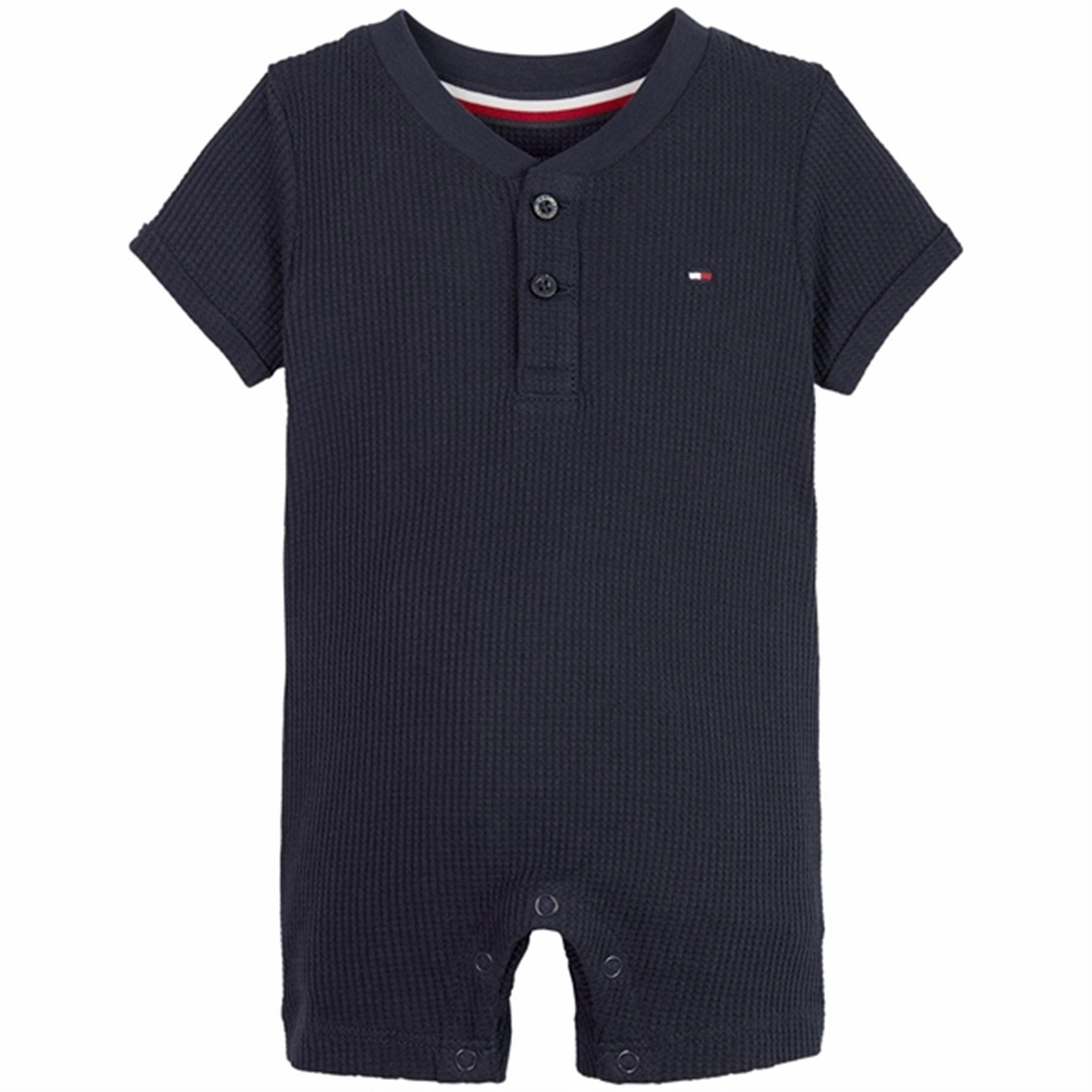 New Training Urban Travel Tommy Hilfiger Baby Waffle Onesie Desert Sky