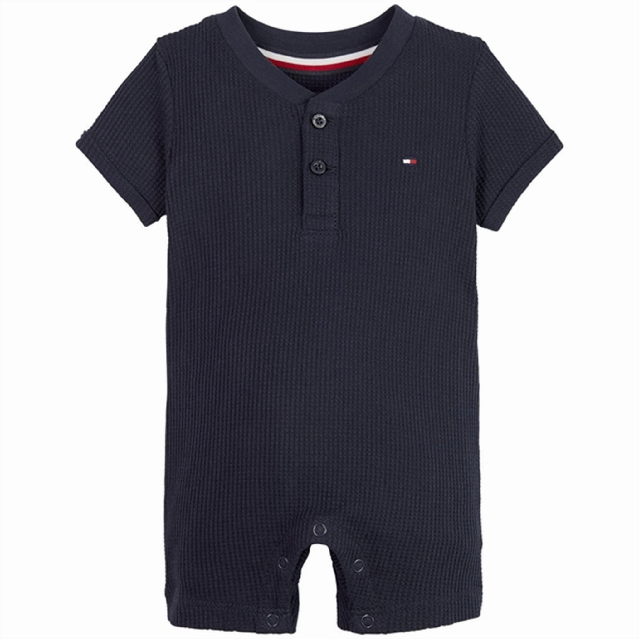 Tommy Hilfiger Baby Waffle Onesie Desert Sky Picnic Work